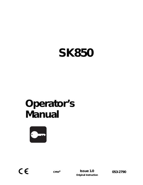 sk850|ditch witch sk850 service manual.